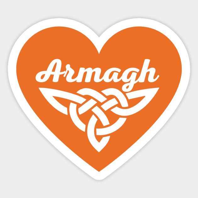 Armagh, Celtic Irish Sticker by TrueCelt